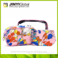 2016 spring Low price high quality pvc leather polyester lining shower bag set of 3 cosmetic case box